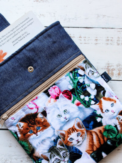 Funda Libro – Cat lover