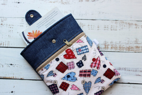 Funda Libro - Love patchwork