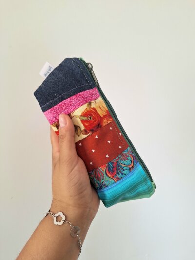 Estuche Mini – Retazos floral