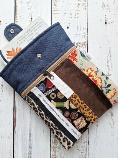 Funda Libro – Retazos otoño