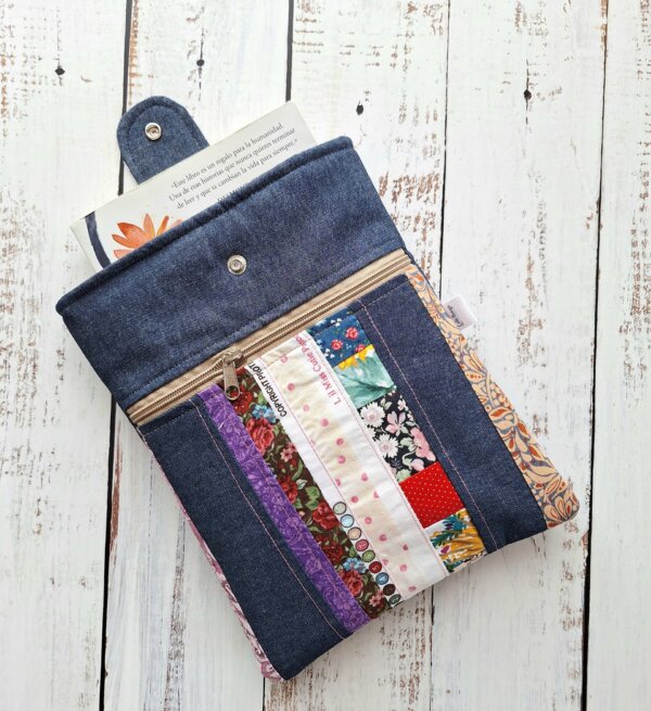 Funda Libro - Retazos Vertical
