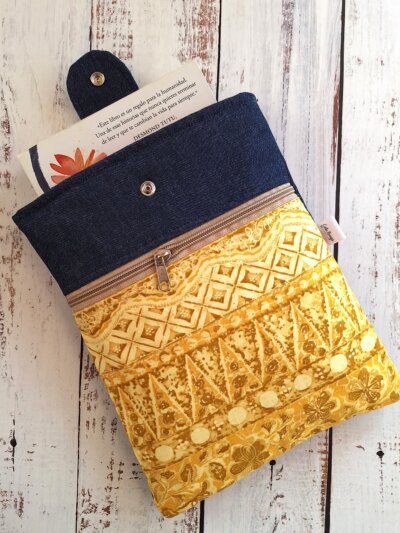 Funda Libro – Amarillo Etnico