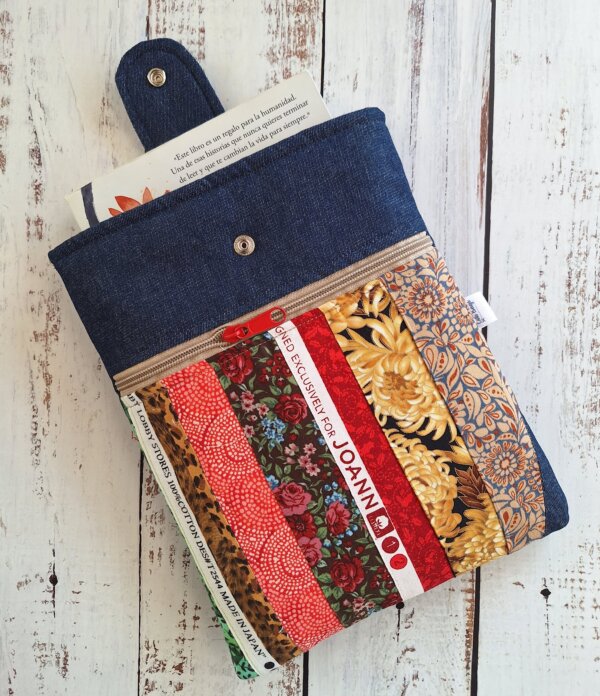 Funda Libro - Retazo Floral